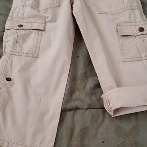 Old Navy size medium 8 khaki cargo caprice pants